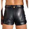 Strict Leather Chastity Shorts- 38 inch waist