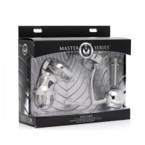 The Deluxe Extreme Chastity Cage with Accessories